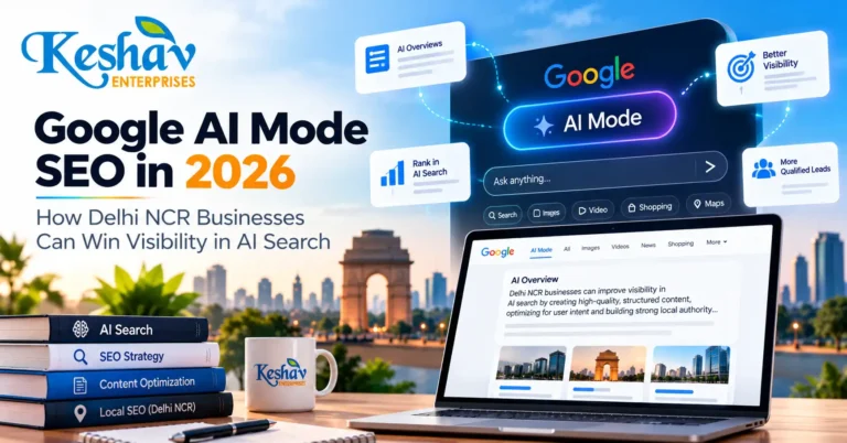 Google AI Mode SEO in 2026: How Delhi NCR Businesses Can Win Visibility in AI Search