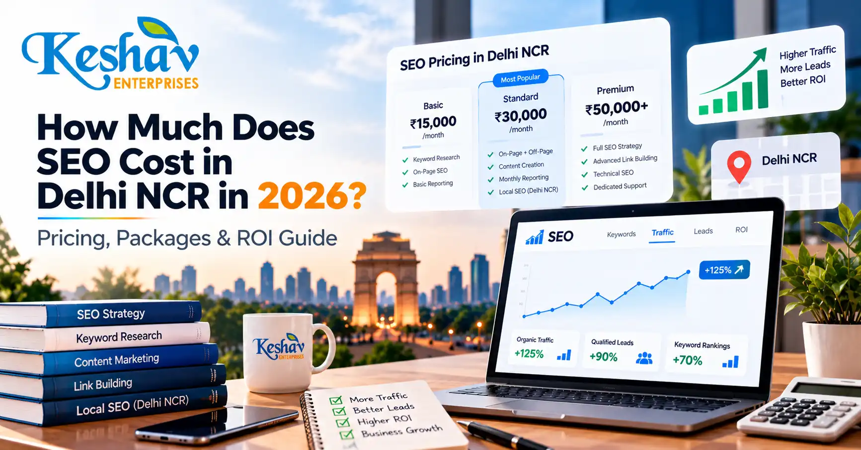 How Much Does SEO Cost in Delhi NCR in 2026? Pricing, Packages & ROI Guide